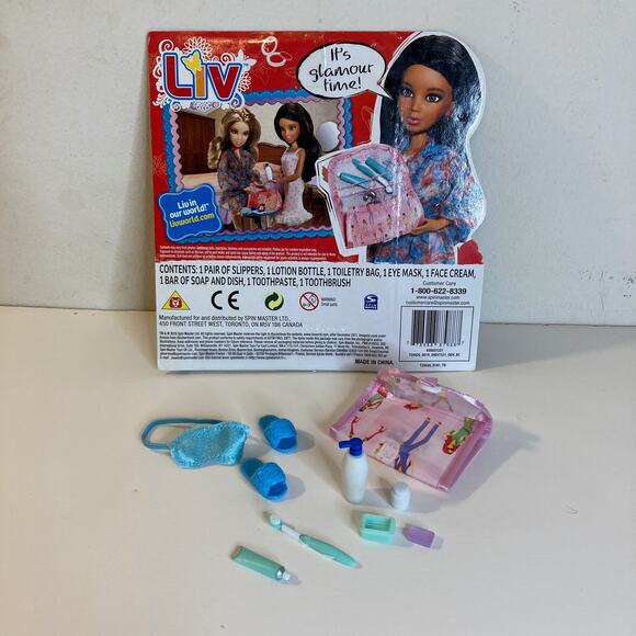 Spin Master 12" LIV Doll Sweet Dreams Accessory Set (2010) Complete EUC - Picture 2 of 2